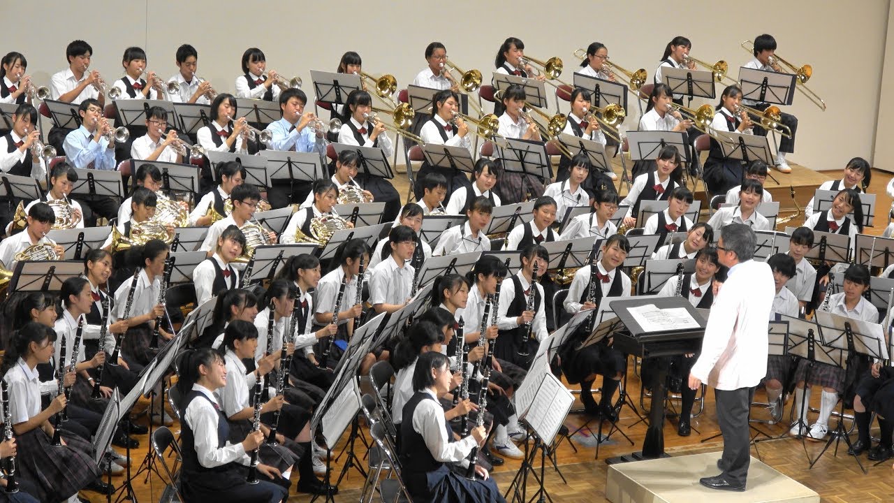 京都橘ジョイント・コンサート2017年10月1日 中高合同ステージ「4ｋ」Kyoto Tachibana SHS Band