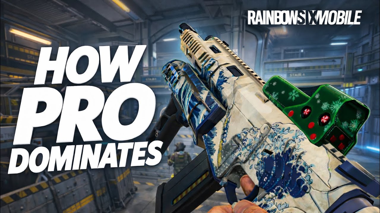 How a PRO player DOMINATES in Scrims in Rainbow six mobile (+settings)