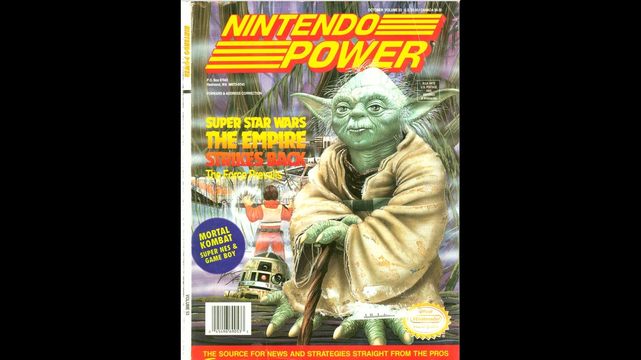 Журнал Nintendo Power, выпуск 053, SNES, октябрь 1993 г., озвучено.