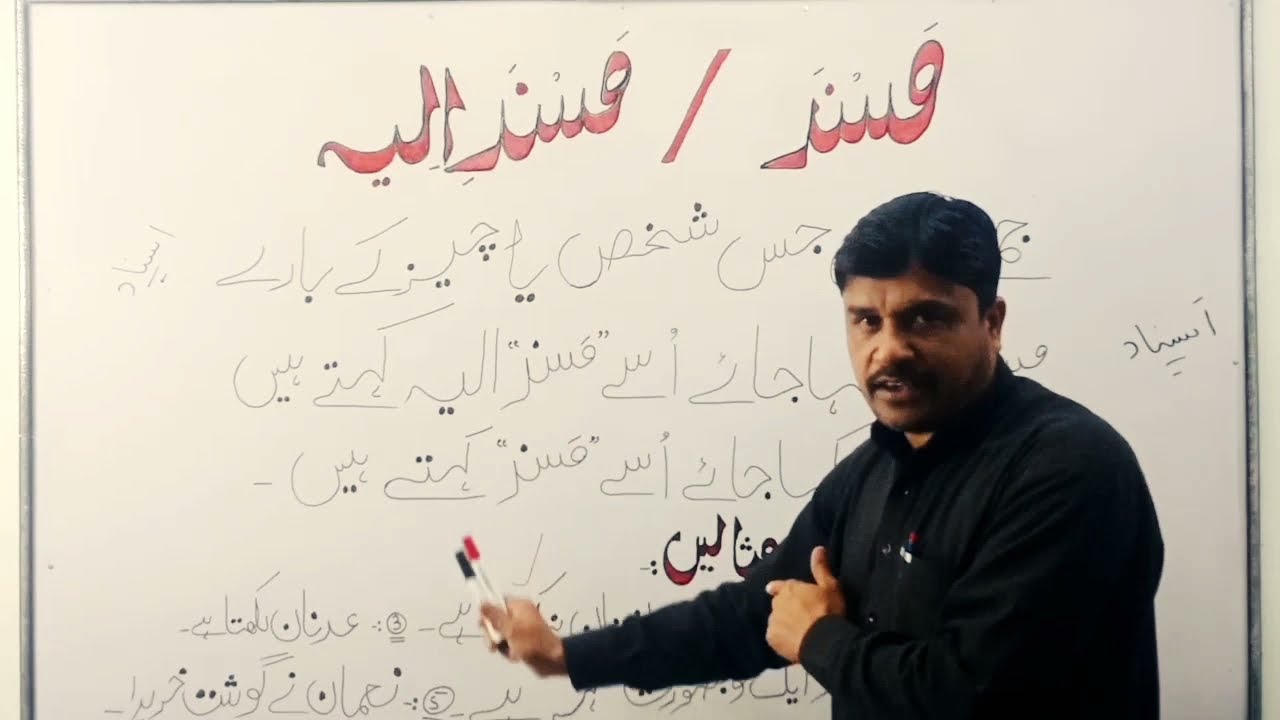 اسناد,مسند اور مسند الیہ۔۔اردو گرامر