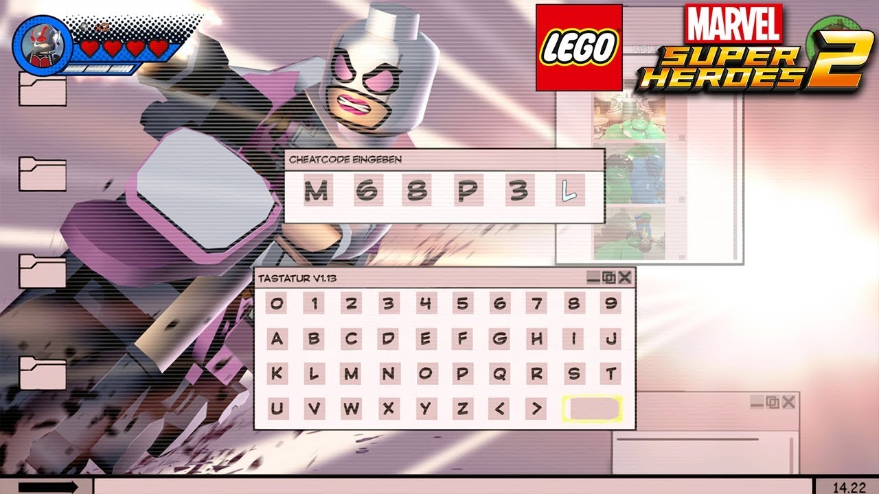 CHARACTER CHEAT CODES - Lego Marvel Super Heroes 2 Gameplay Deutsch | EgoWhity