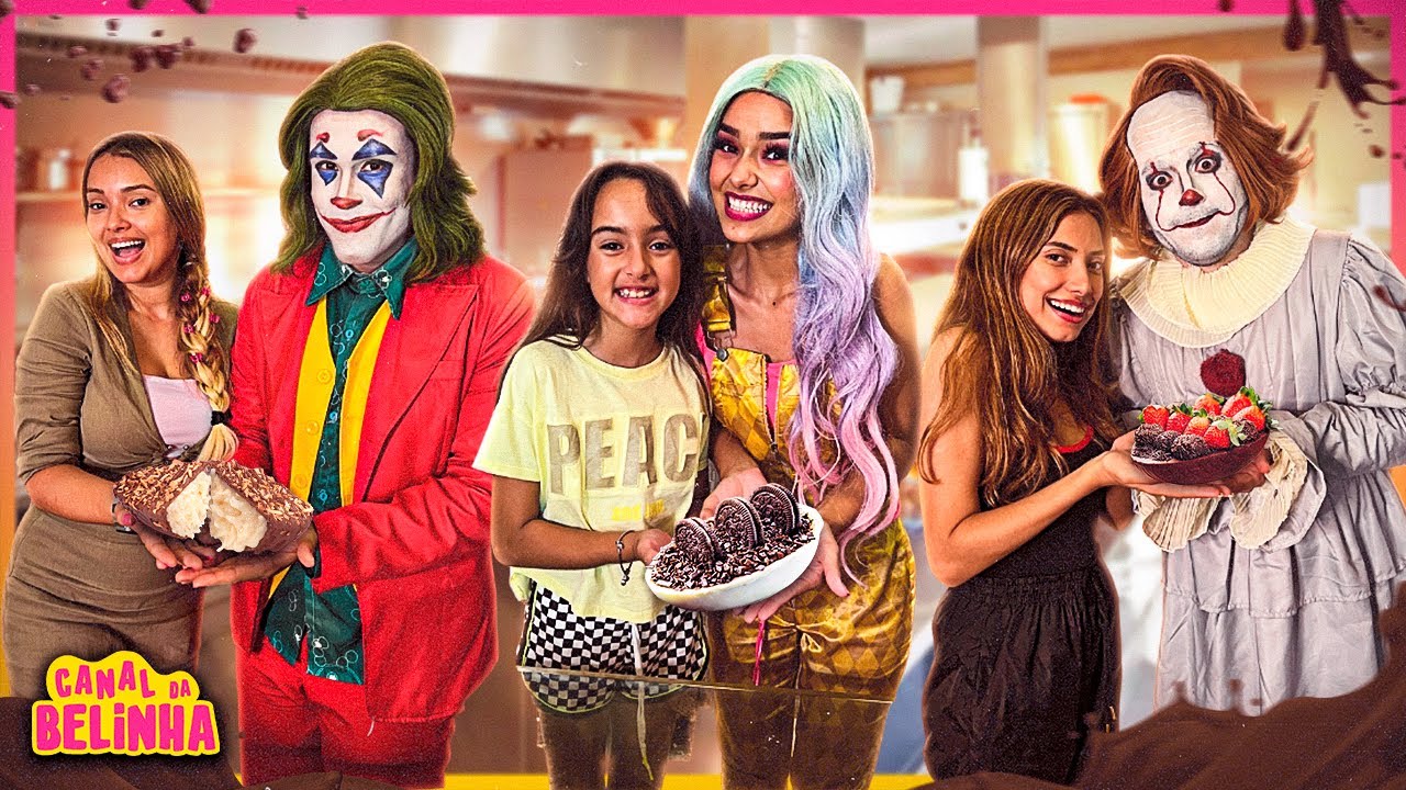 QUEM FIZER O MELHOR OVO DE PASCOA VENCE   COM IT A COISA, RAPINA E JOKER