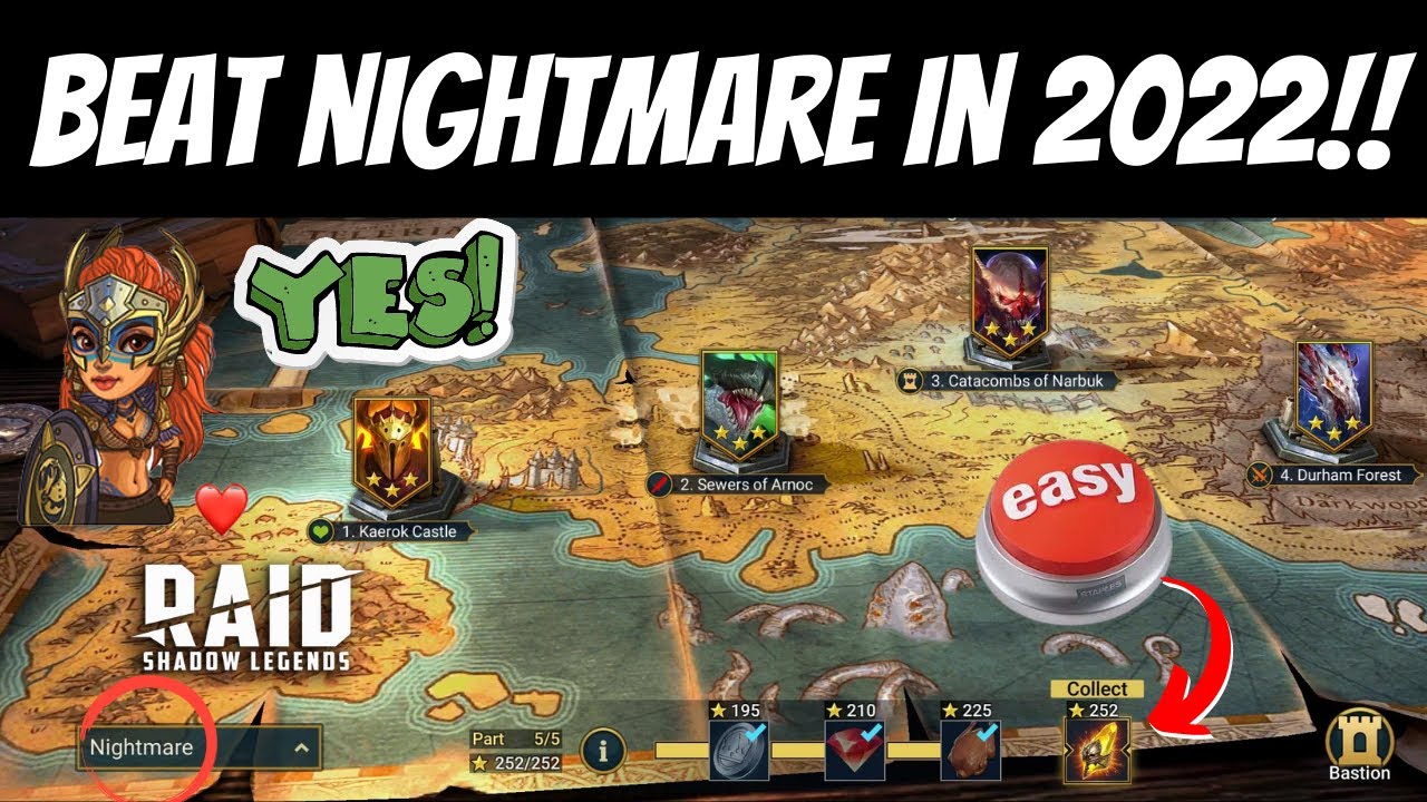 Best Strategies to Beat Nightmare Campaign in 2022!