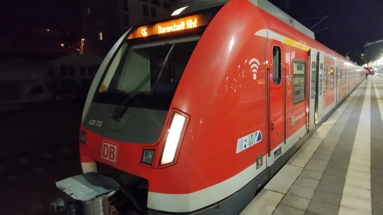 WEN HABEN WIR DENN DA? | Mitfahrt S6 der S-Bahn Rhein-Main | BR430 Frankfurt Süd - Darmstadt