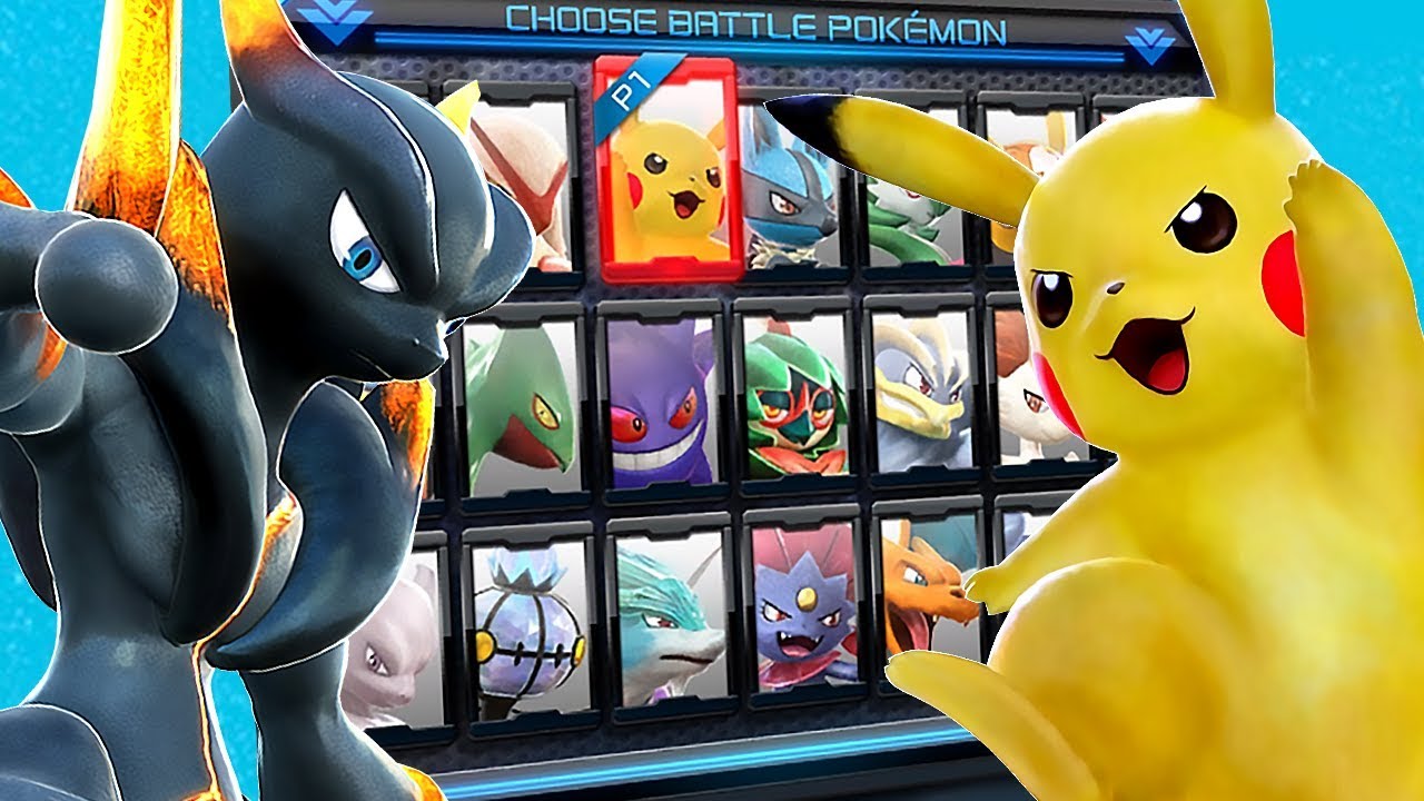 Pokken Tournament DX ALL CHARACTERS UNLOCKED, All Pokemon Animations, Stages, Costumes + Mewtwo