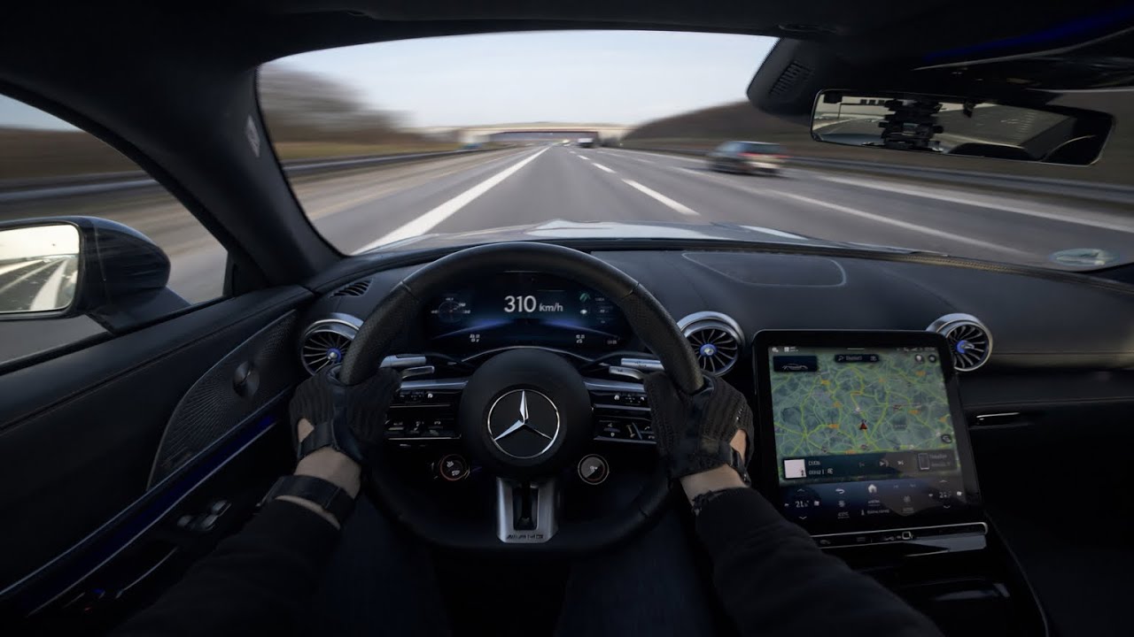 Mercedes AMG GT 63 POV | Autobahn