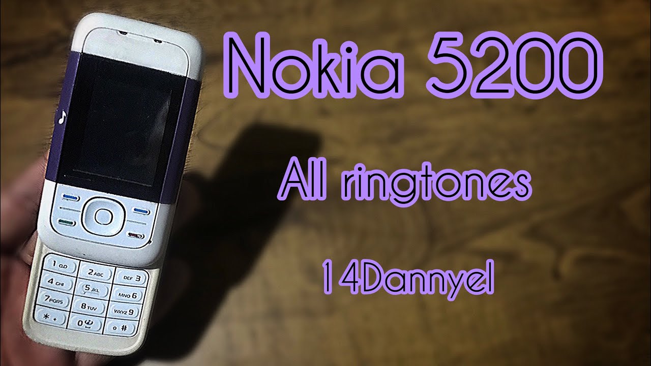 Nokia 5200 XM All Ringtones (Premium video) | 14Dannyel