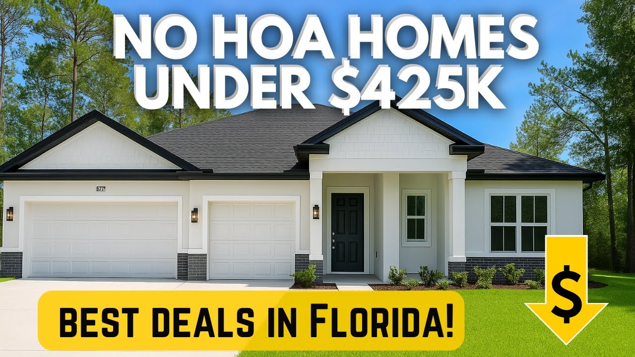 Inside 3 Florida New Construction Homes For Sale With NO HOA in 2025! | Are They Worth Every Penny!?