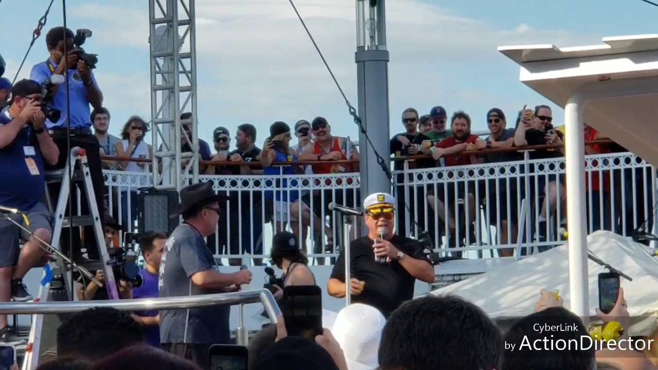 Chris Jericho Cruise Day 1