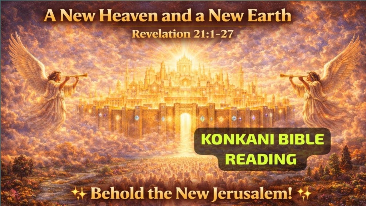 The New Jerusalem Descends | Revelation 21:1-27KONKANI BIBLE READING