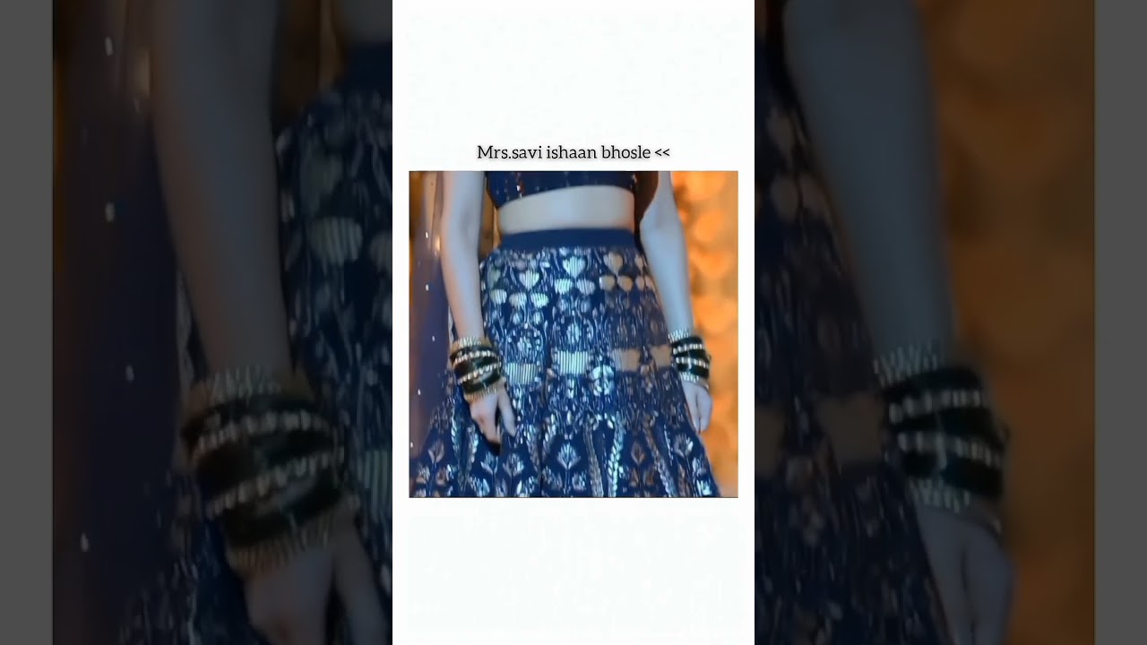 mrs.savi ishaan bhosle ❤️🫶