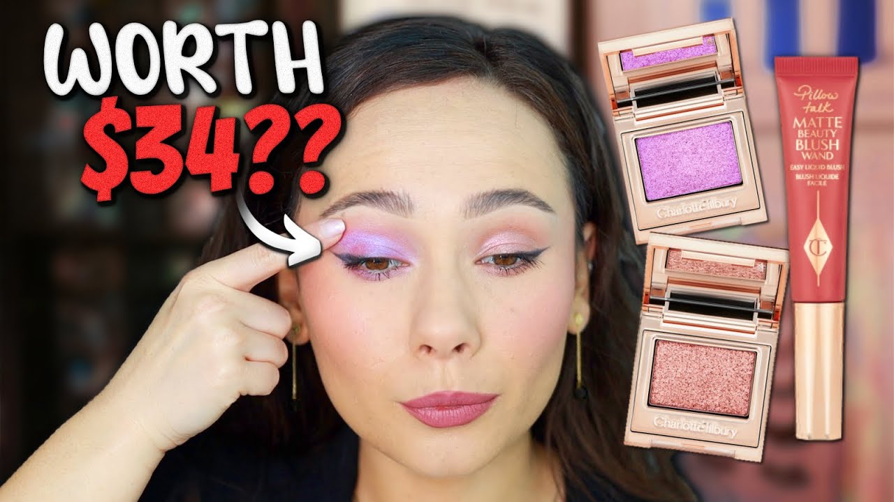 FINALLY TRYING CHARLOTTE TILBURY HYPNOTIZING POP SHOTS!