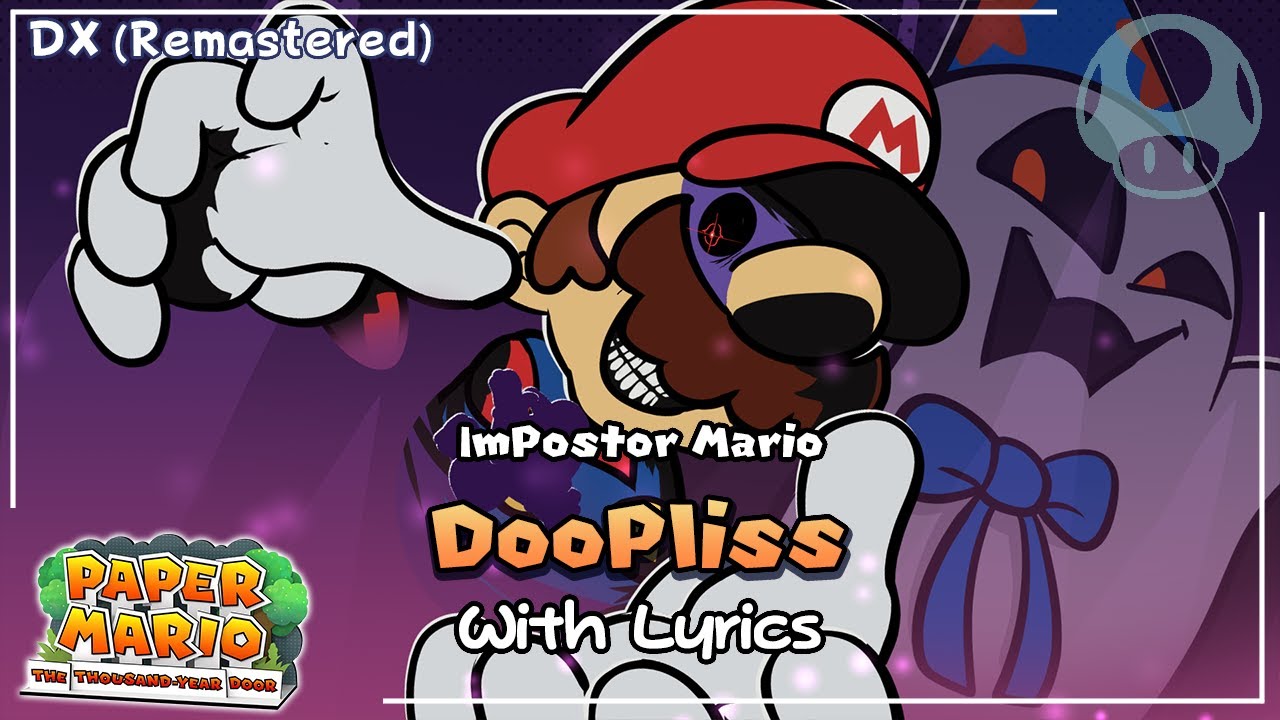 DooPliss Battle WITH LYRICS DX (Remastered) - PaPer Mario: The Thousand-Year Door Cover
