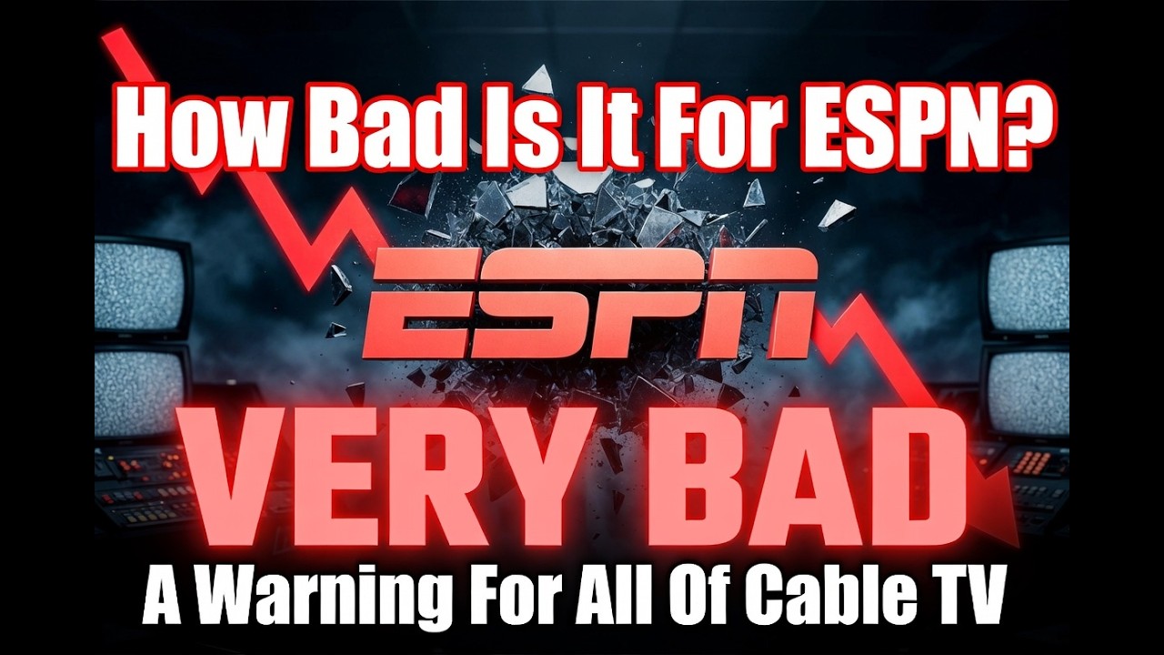Насколько всё плохо у ESPN? Очень плохо, и это тревожный звонок для всего кабельного телевидения