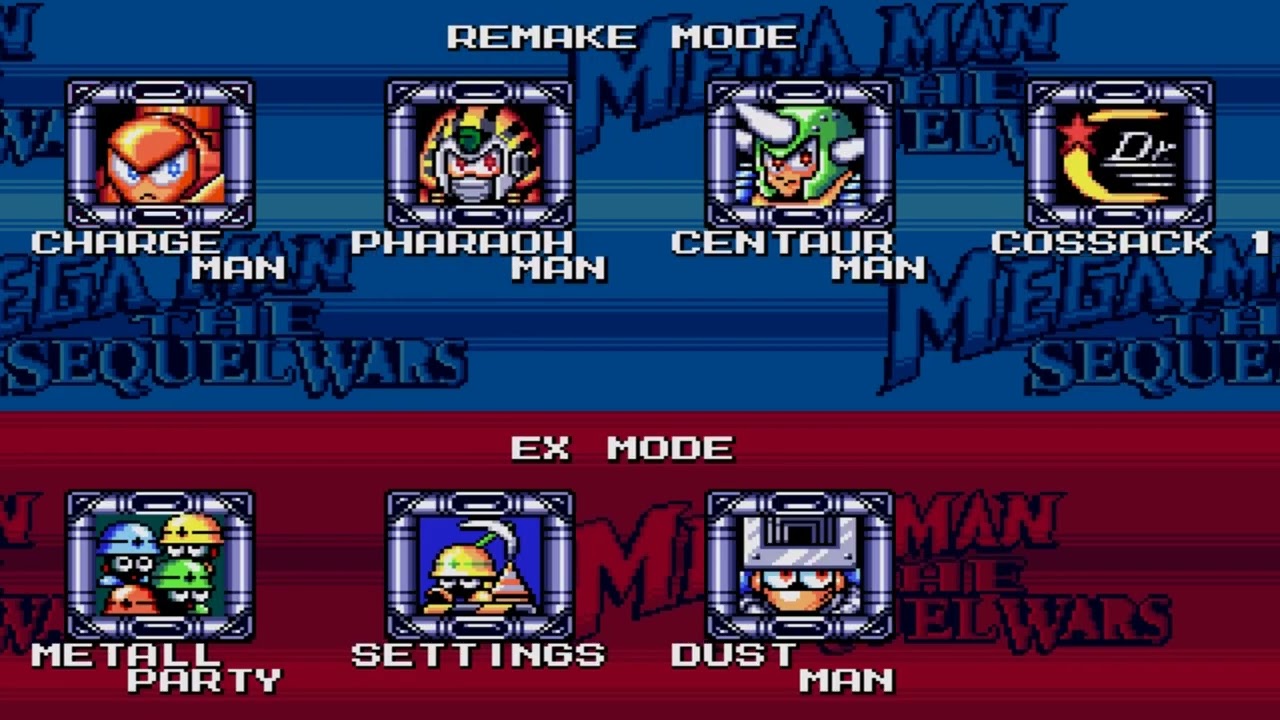 Mega Drive - Mega Man: The Sequel Wars - SAGE 22 Demo