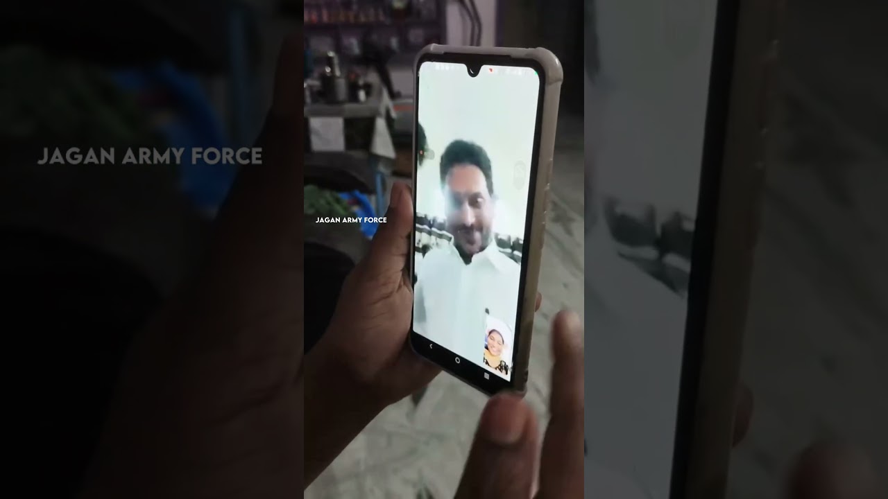 Jagan Anna Fan girl video call #ysjagan #ysrcp #trendingvideo #viralvideo