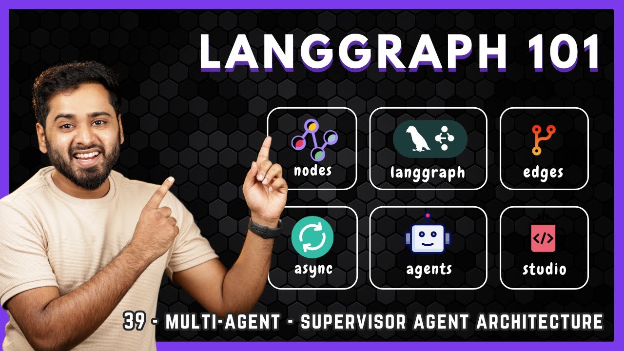 LangGraph Crash Course #39 - Multi-Agent - Supervisor Agent System