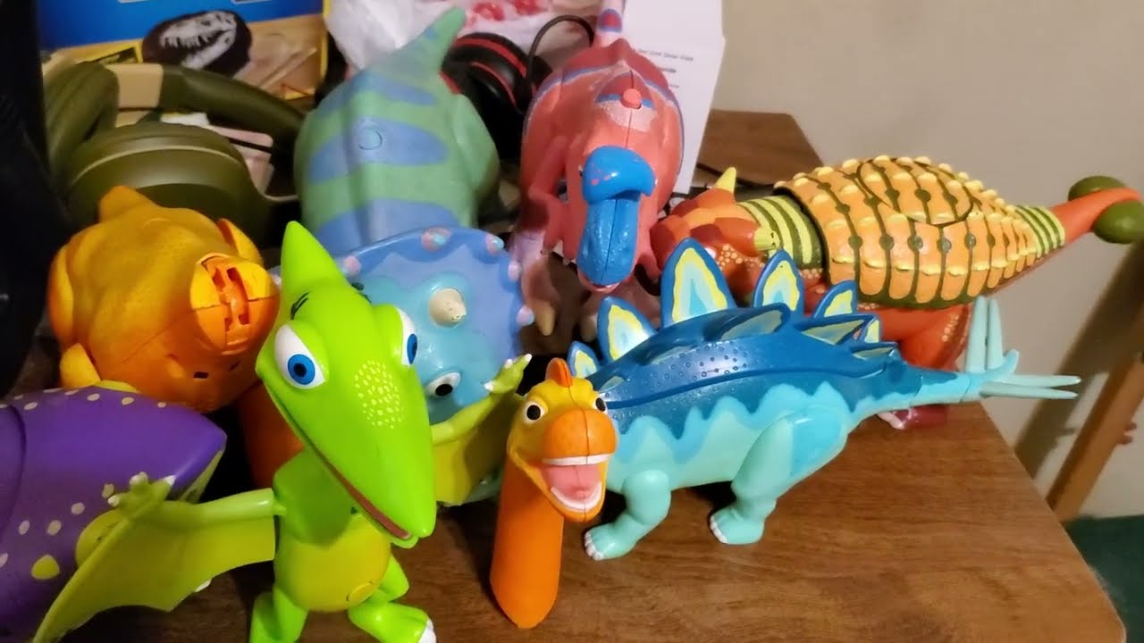 My dinosaur train interactive collection + how I work them!