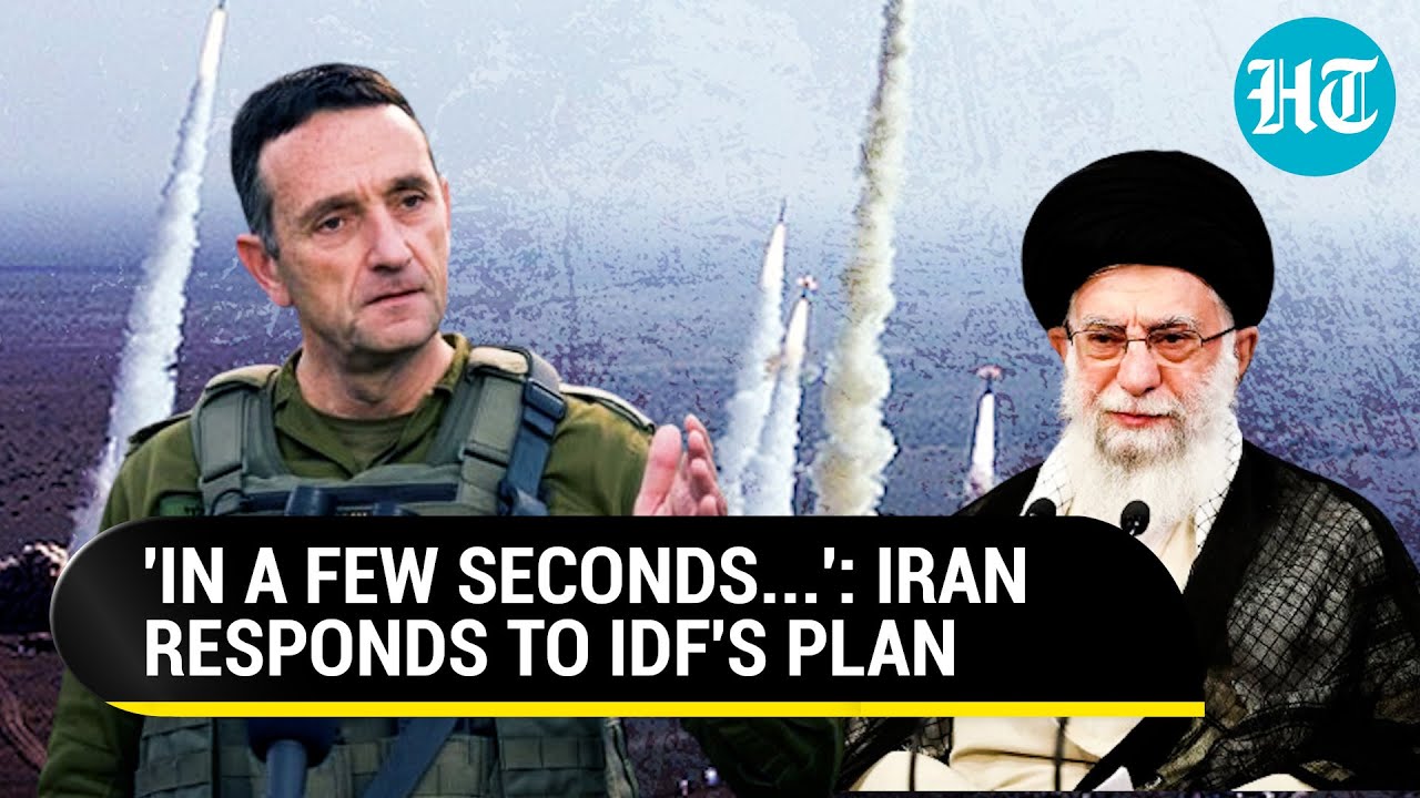 'Within Seconds, We Will...': Iran Alerts Israel After IDF Confirms Plan To Retaliate