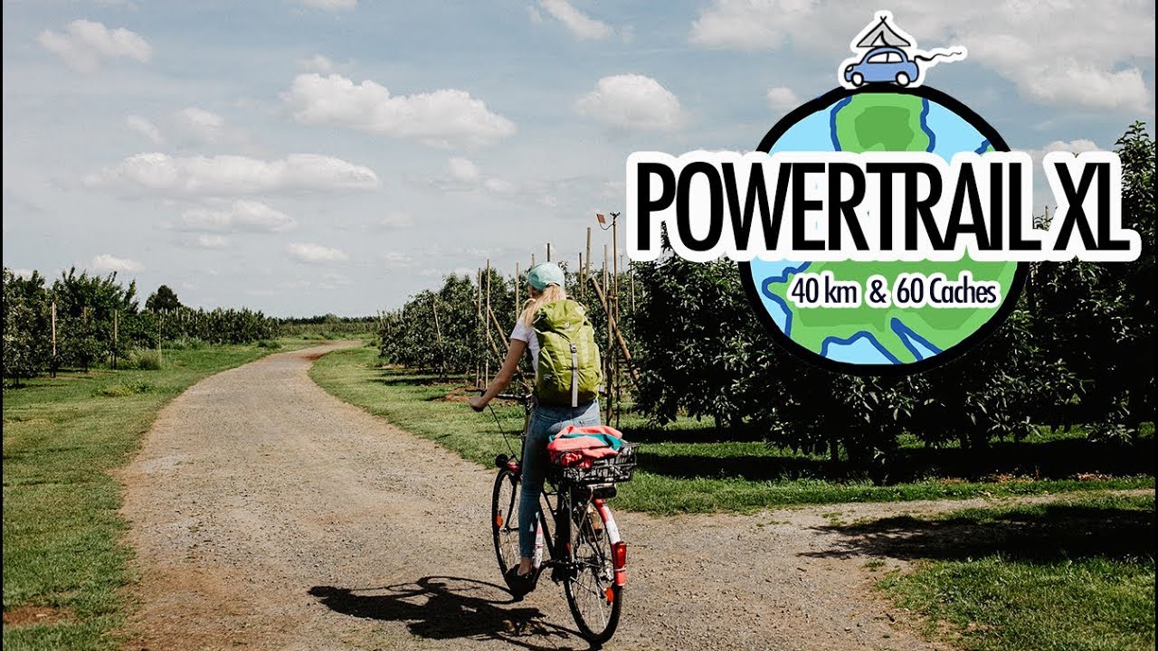 GEOCACHING POWERTRAIL XL - + 60 TRADIS, FISCHBRÖTCHEN UND PLATTER REIFEN