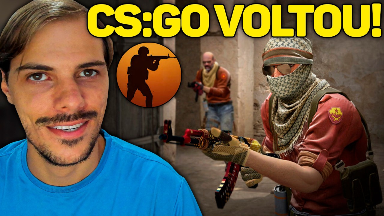 CS:GO VOLTOU DE FORMA OFICIAL DEPOIS DE 3 ANOS