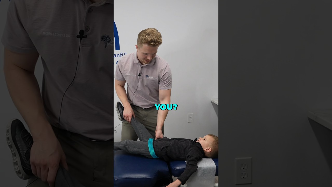 Малыш не мог бегать из-за боли в бедре! #больвспине #хиропрактик #головныеболи #больвшеешее