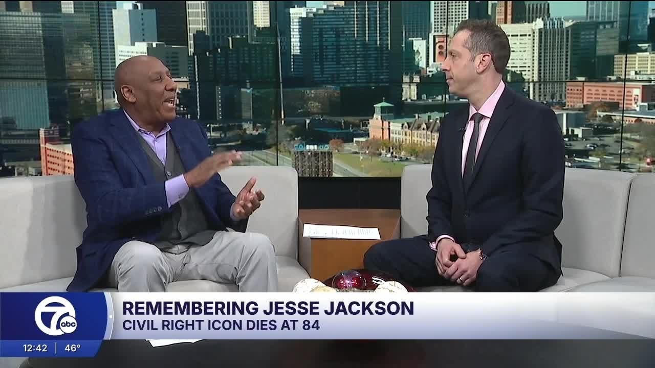 WXYZ Editorial Director Chuck Stokes remembers Jesse Jackson