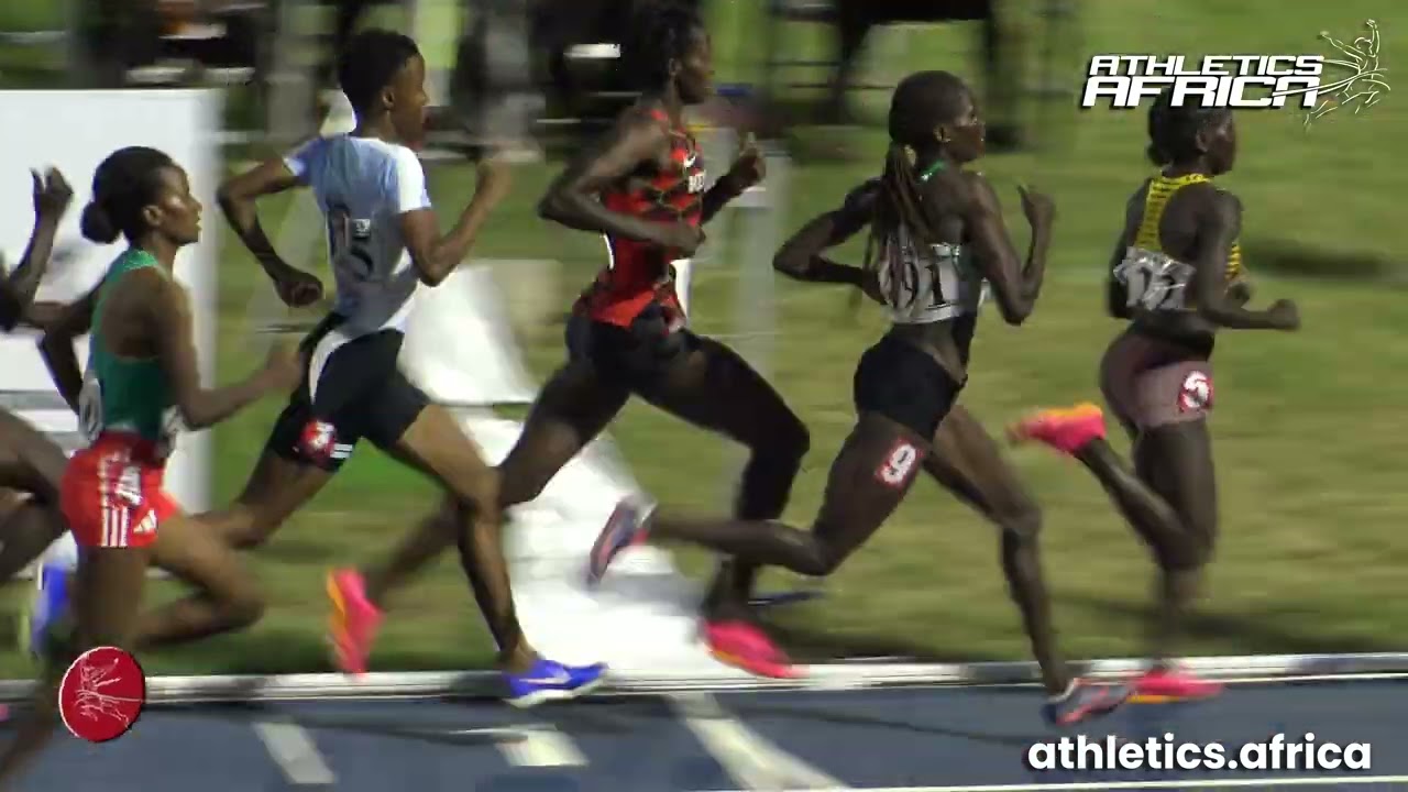 Tsige Duguma Gemiecu (ETH) wins Women's 800m Final in 1:57.73 / AFRICAN GAMES ACCRA 2023