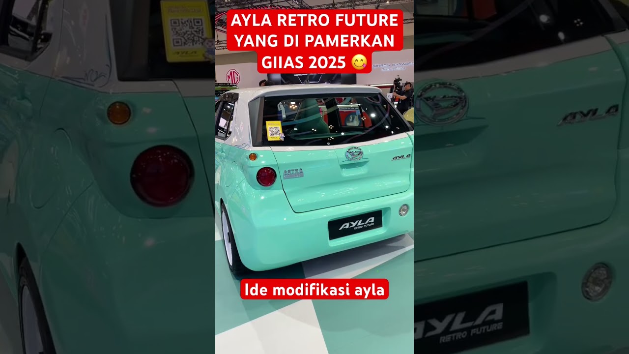 Ayla Retro future sangat cocok buat jadi ide modifikasi 