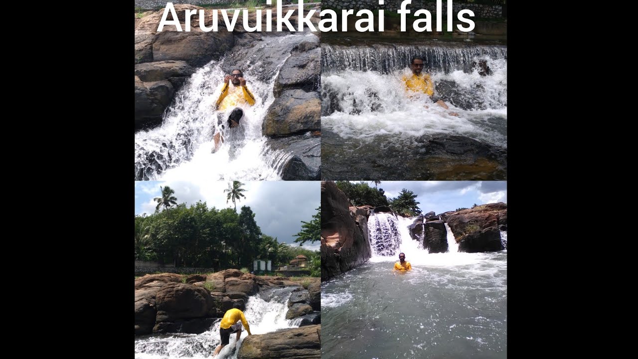 Aruvikkarai Falls Full Views in Tamil location thiruvattar from 1 km left side road