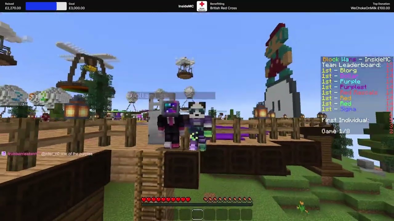 InsideMC Block Wars All Stars | Kelawesome | 2024-09-29