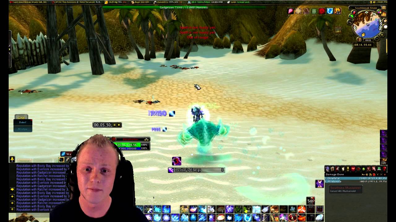 Fastest Reputation Farm Guide! - Booty Bay, Everlook, Gadgetzan & Ratchet [33,5K rep/hour]