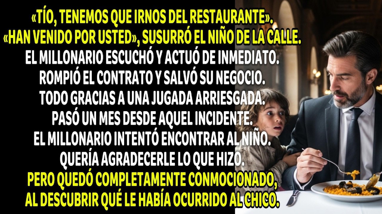 El niño que rechacé hace 15 años fue el ÚNICO que me salvó. ¿Cuál es el verdadero precio del éxito?
