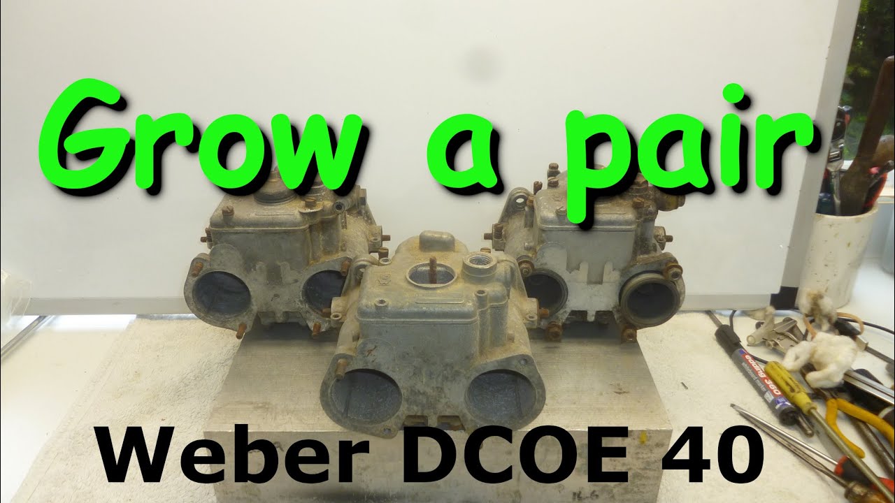 How many can we fix?  early Weber 40 DCOE (35).  how to rebuild them properly