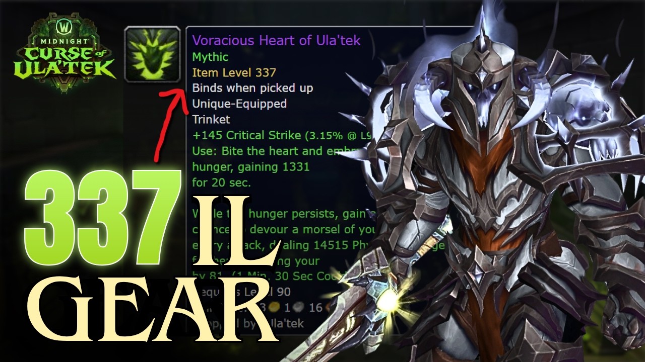 CRAZY NEW RAID LOOT & Great Vault UPDATE (SAVE LOADS OF CRESTS) / Midnight Season 2 12.1.0 PTR