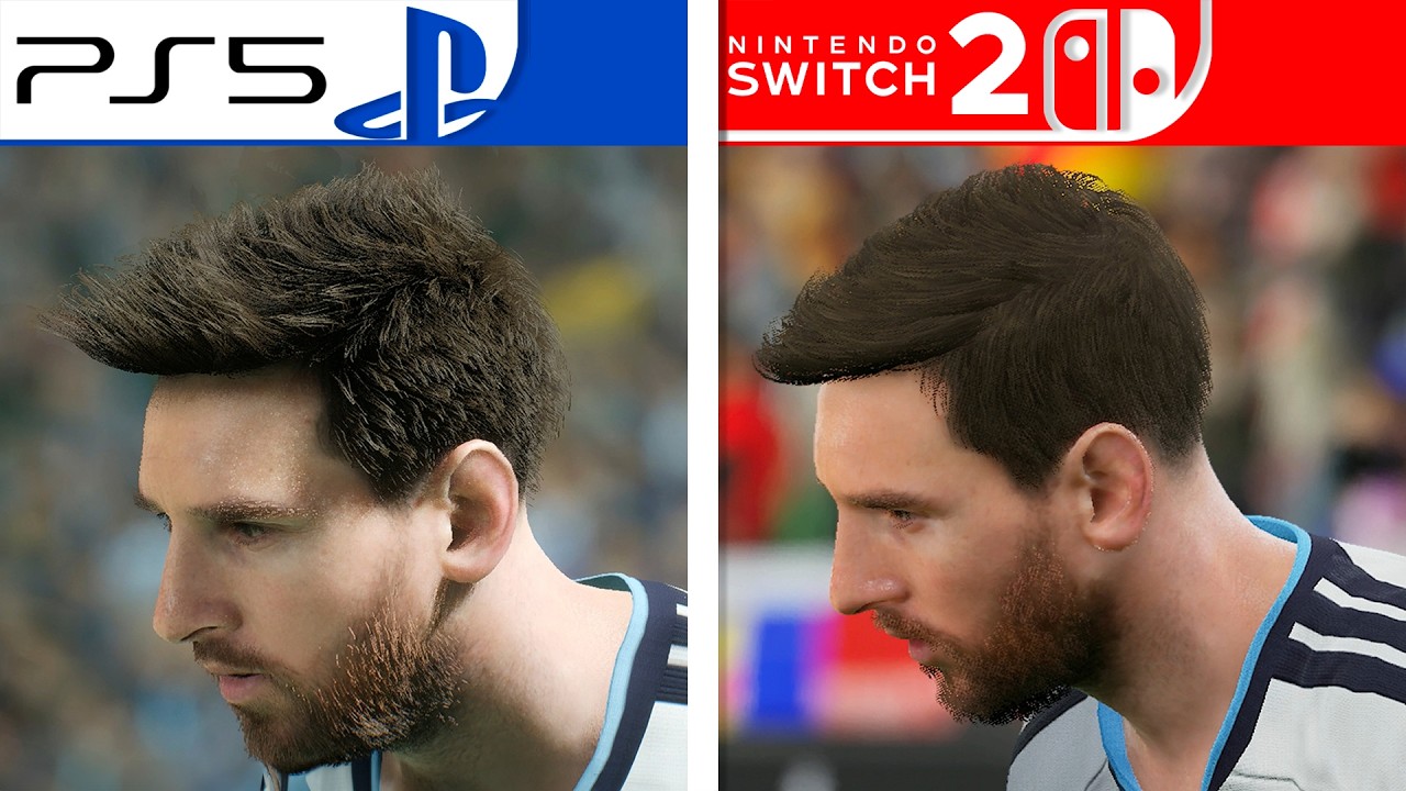 eFootball | Switch 2 vs PS5 | Graphics Comparison
