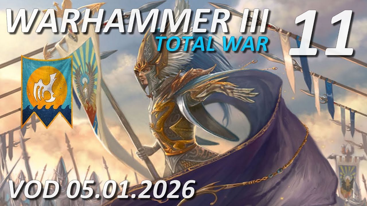 [VOD.11] Total War: Warhammer 3 - Quatrième Vaisseau-Dragon - 05.01.2026