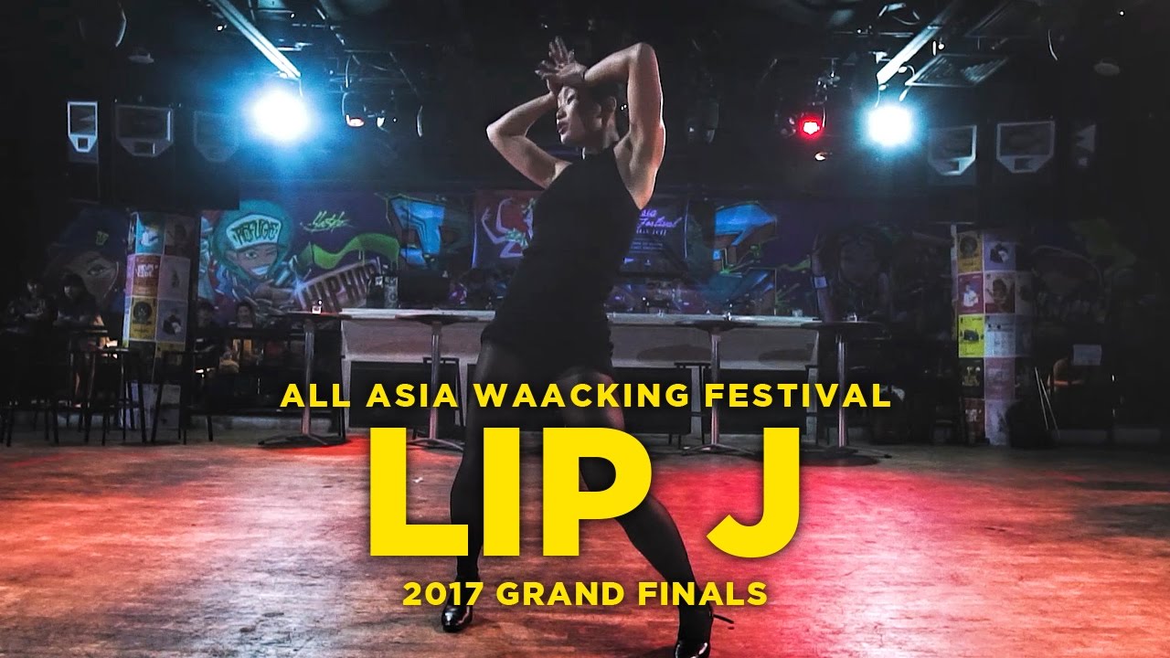 Lip J (KOR) | Judge Showcase | All Asia Waacking Festival Grand Finals 2017