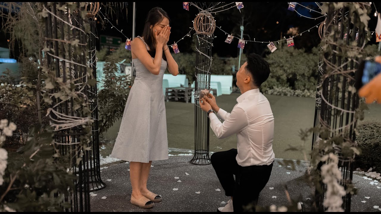 Garden Proposal @ Summerhouse Singapore | Jordan & Ashley | Wheeler's Estate, Singapore