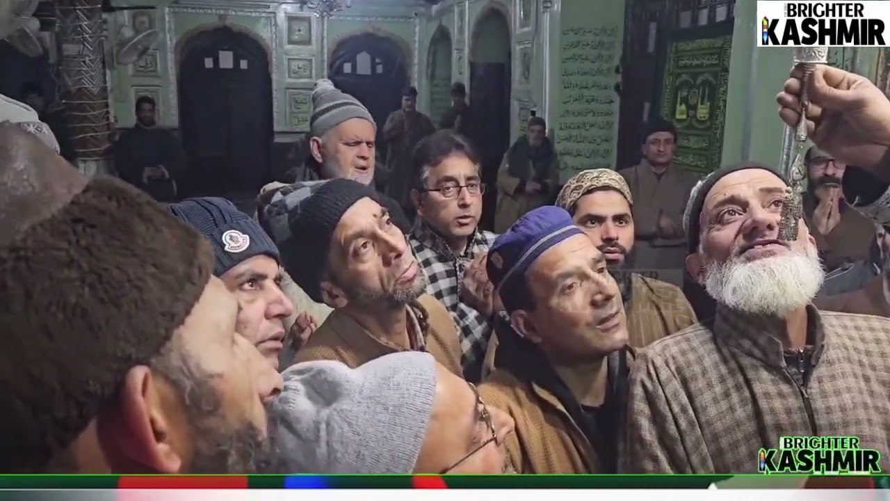 Shab-e-Meraj (SAW): Holy relic of the Prophet Hazrat Muhammad (SAW) displayed for devotees 