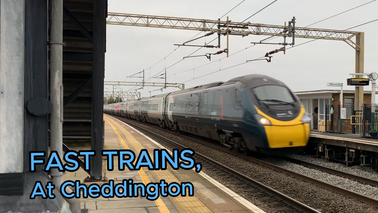 FAST Trains at Cheddington - 28/12/25