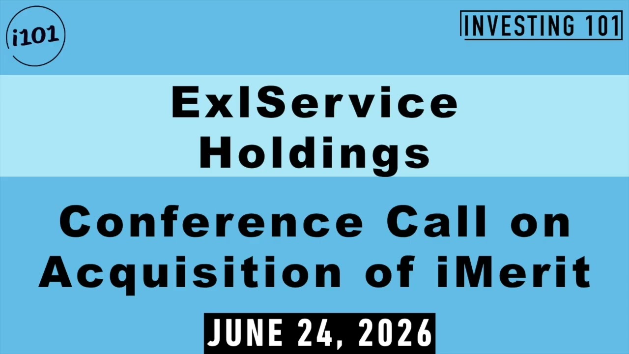 ExlService Holdings Conference Call on Acquisition of iMerit | June 24, 2026