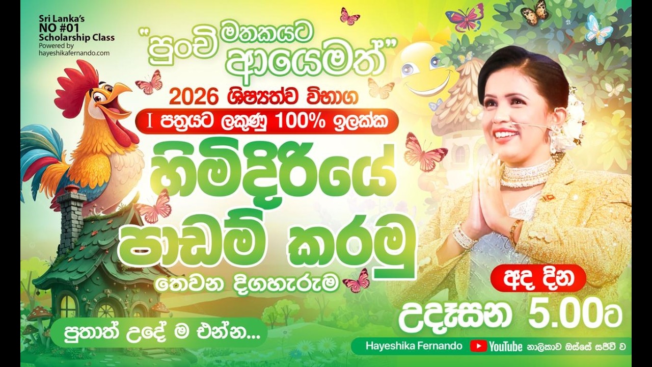 2026 පුංචි මතකයට ආයෙමත් 