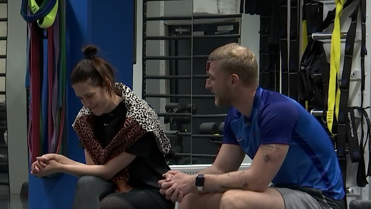 ''Õhtu!'' - Piret harjutab kätekõverdusi / 2. trenn