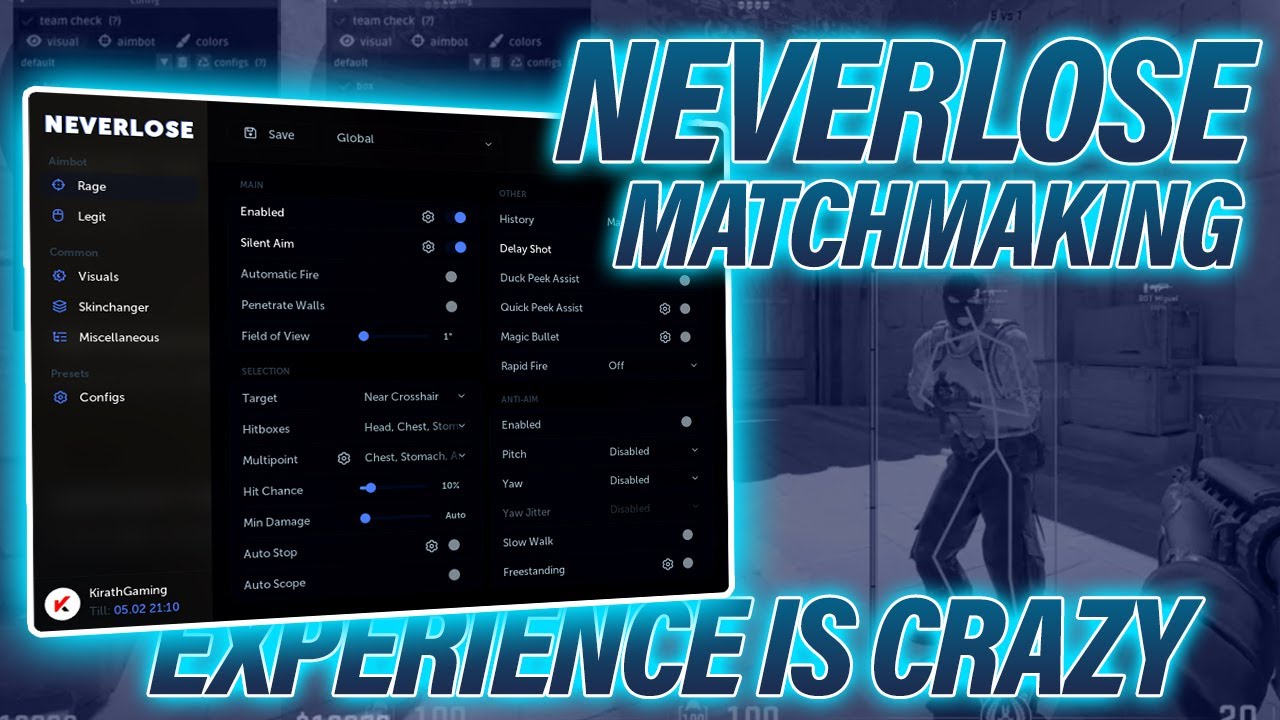 Neverlose Matchmaking Experience is Crazy