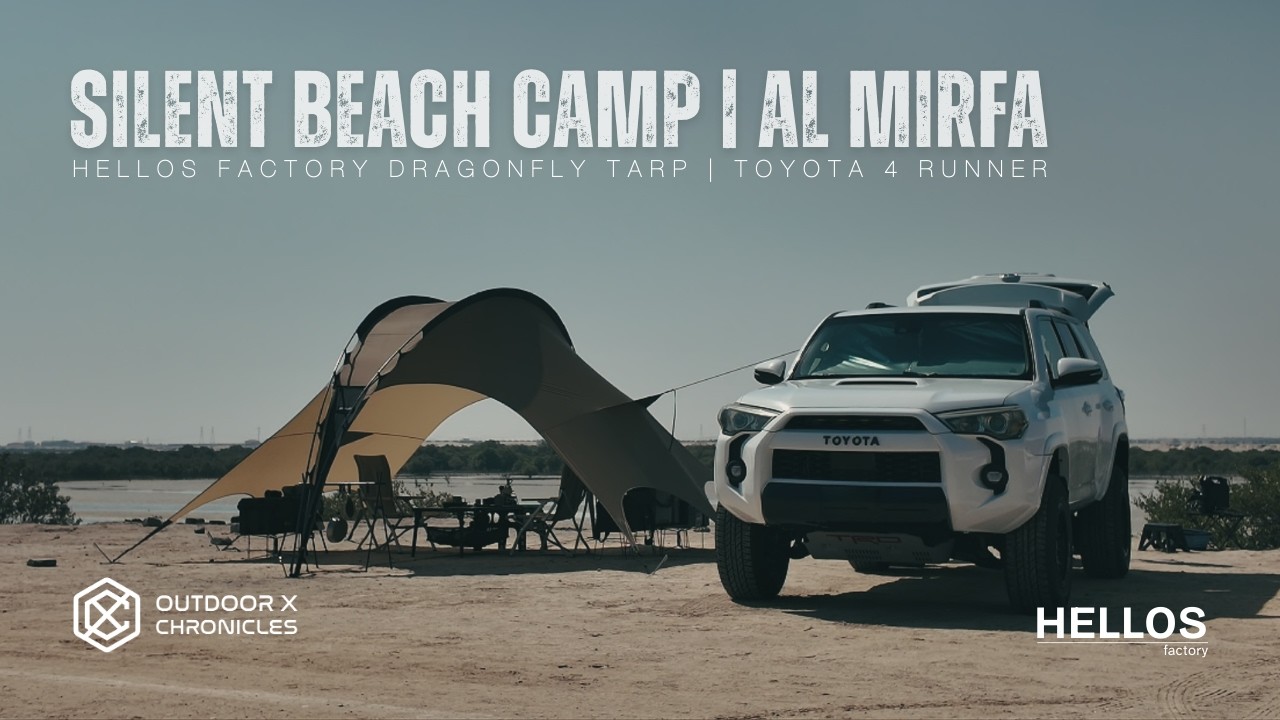 Al Mirfa Beach Camp | Hellos Factory | Toyota 4Runner