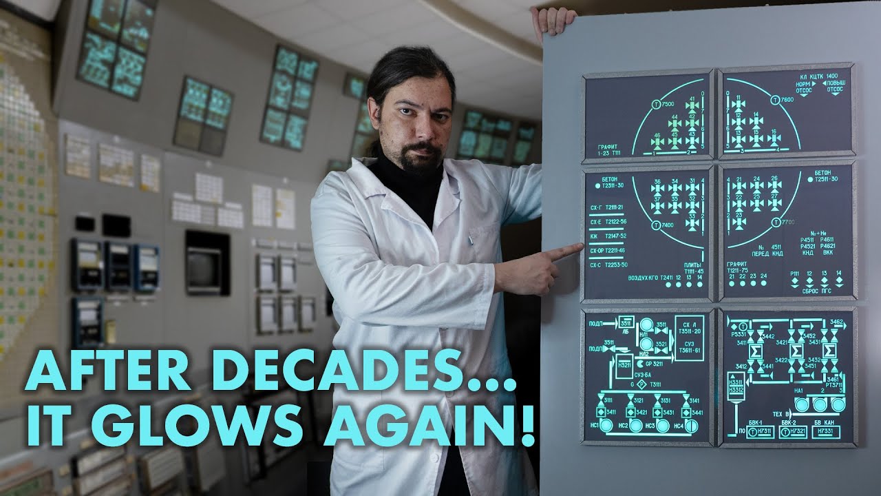 This Chernobyl reactor panel works again after 25 years