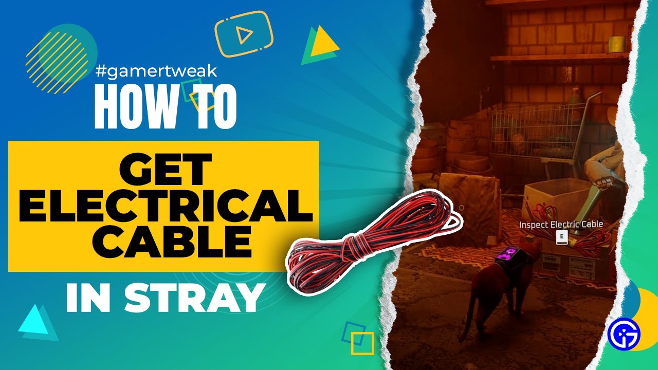 How To Get Electrical Cable Guide | Stray Slums Part 2 Walkthrough