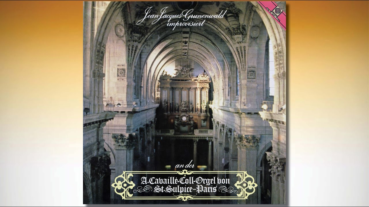 Jean-Jacques Grunenwald (1911-1982) improvises on the A. Cavaillé-Coll organ of St. Sulpice-Paris