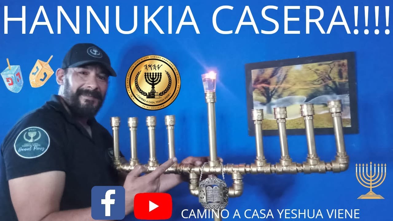 COMO REALIZAR UNA HANNUKIA CASERA